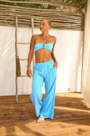 EcoFriendlyBlend Blanco By Nature Flowy Pants