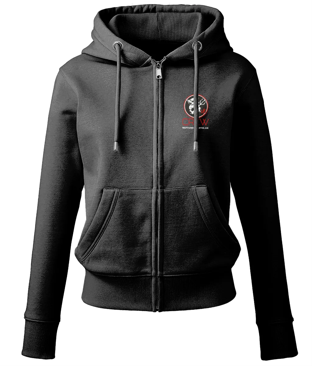 Bloody Fjords Crew Women's Zip Up Hoodie