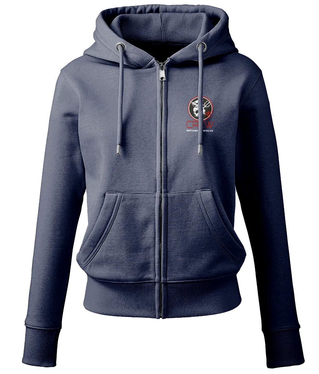 Bloody Fjords Crew Women's Zip Up Hoodie