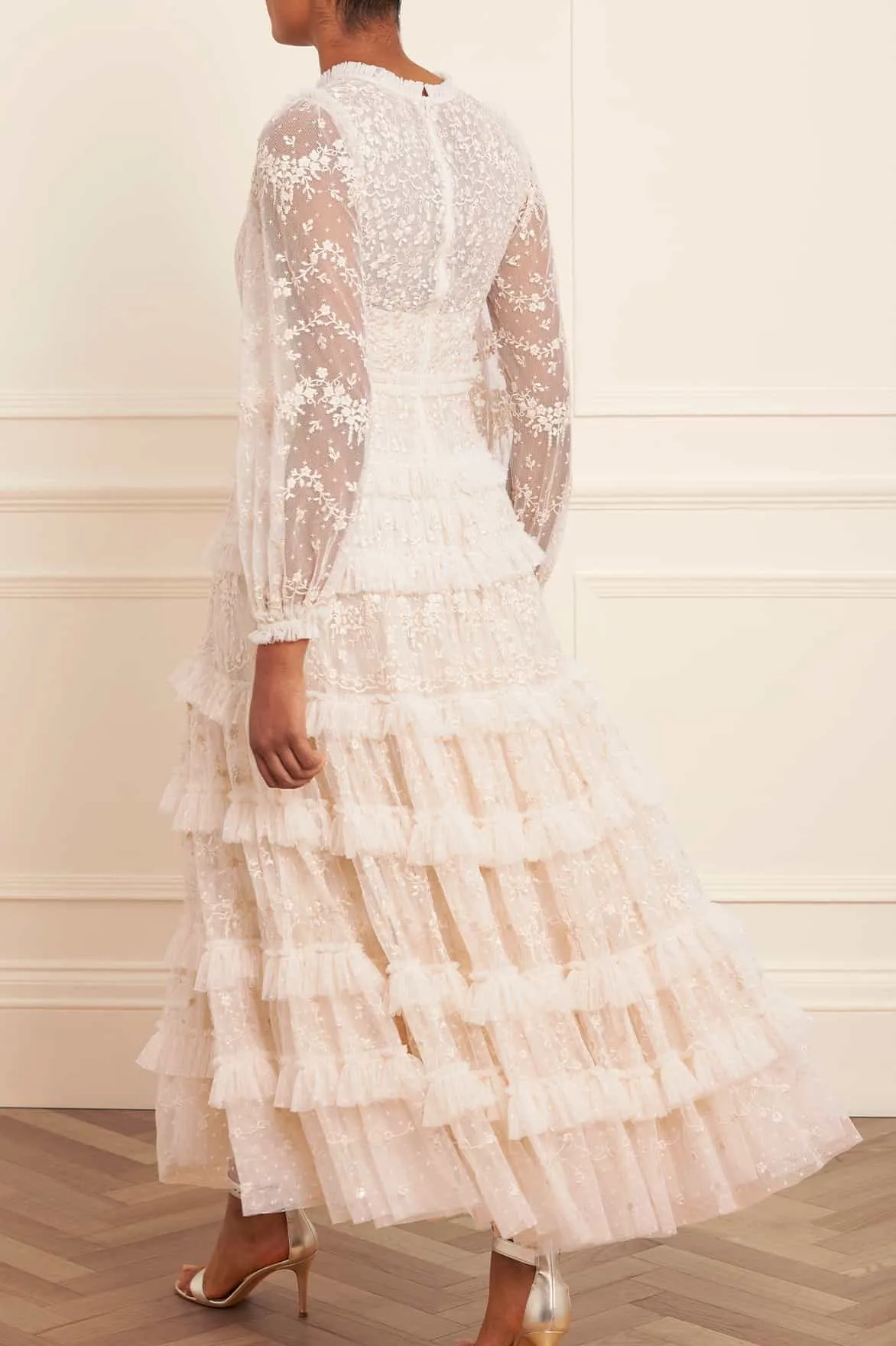 Blossom Lace Ankle Gown Smart Fit Wear Weekend Ready