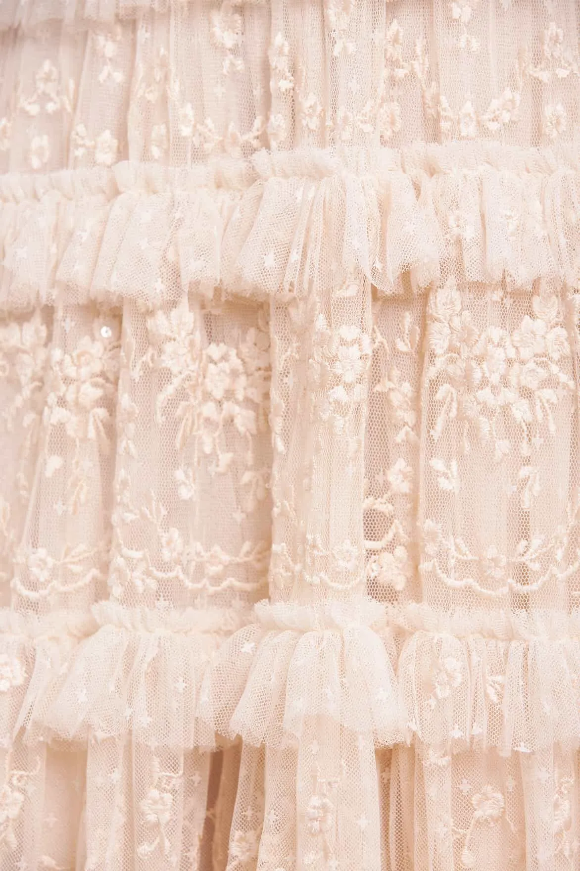 Office Fit Blossom Lace Ankle Gown