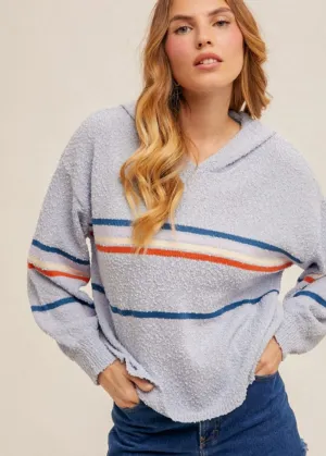 Blue Multi Stripe Sweater