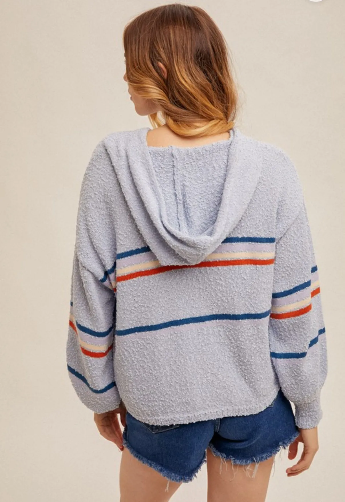 Blue Multi Stripe Sweater