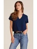 FlexibleRibbedTrims BOBI Short Sleeve Raglan
