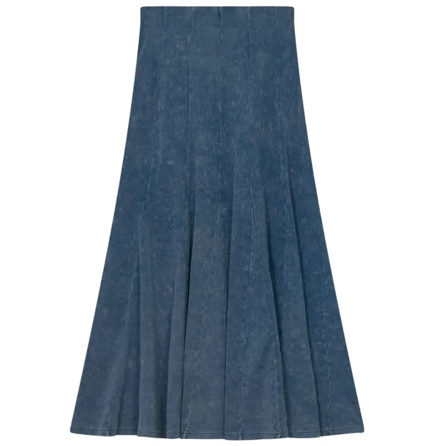 Red Myth Light Denim Wash Rib with Panels SA9CM205L Wrap style Heritage Craft