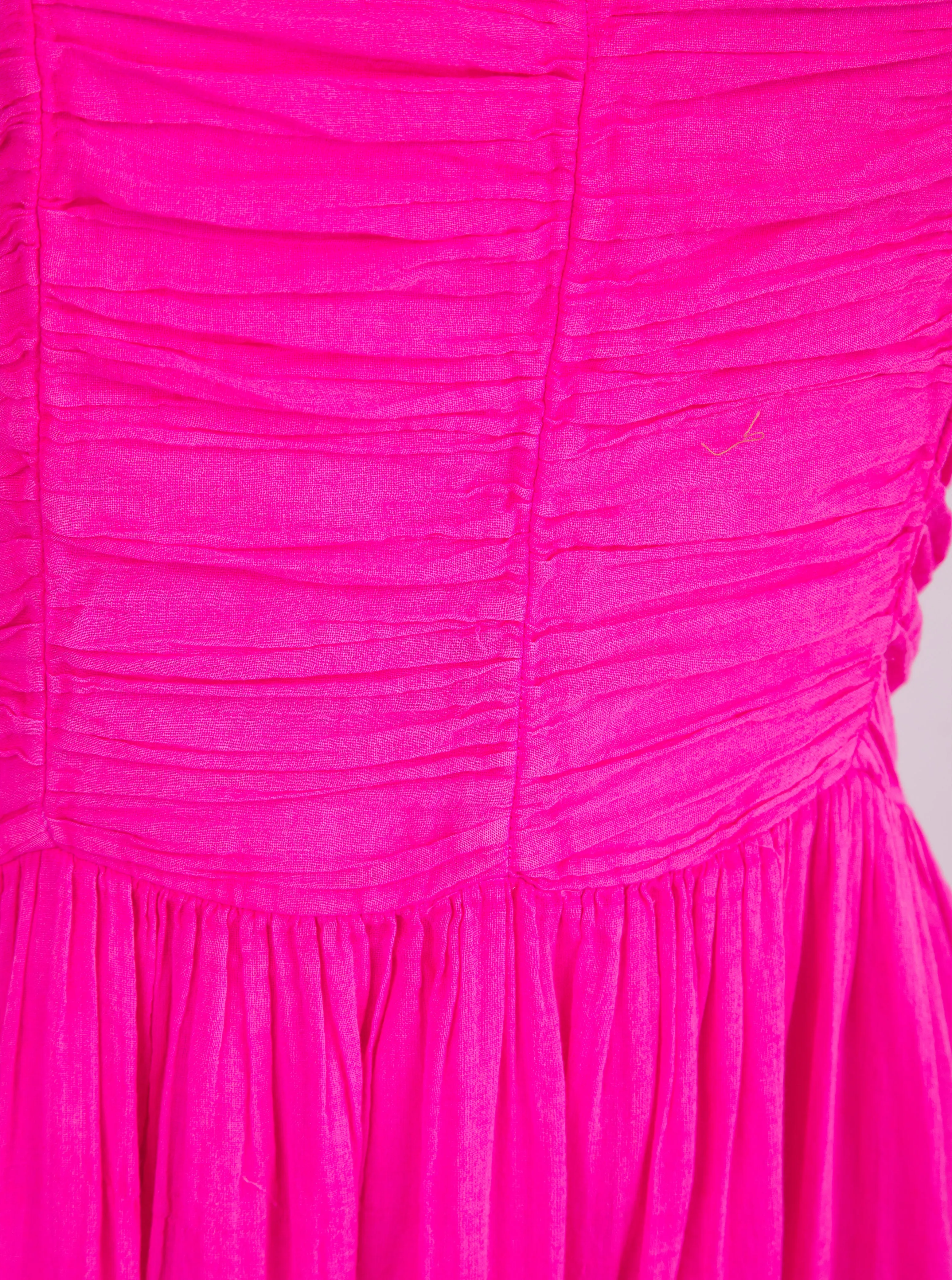 Boheme Dress Fuchsia Social Ease New Mood