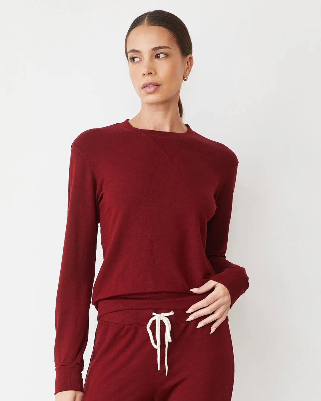 Supersoft Crew Neck Sweatshirt Church Scene everyday staple