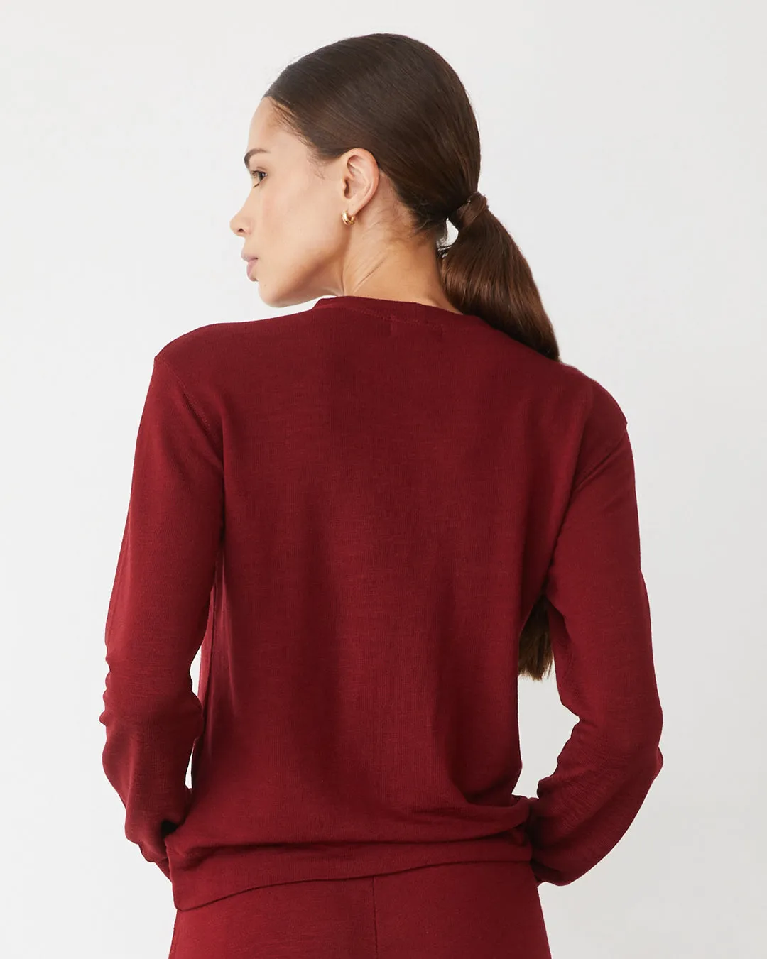 Supersoft Crew Neck Sweatshirt FoldablePackaging Evening Glow