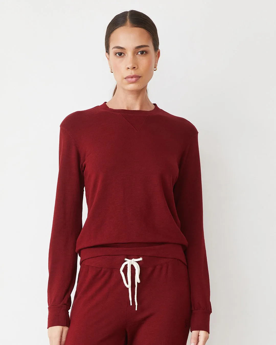 Travel-Essential Supersoft Crew Neck Sweatshirt
