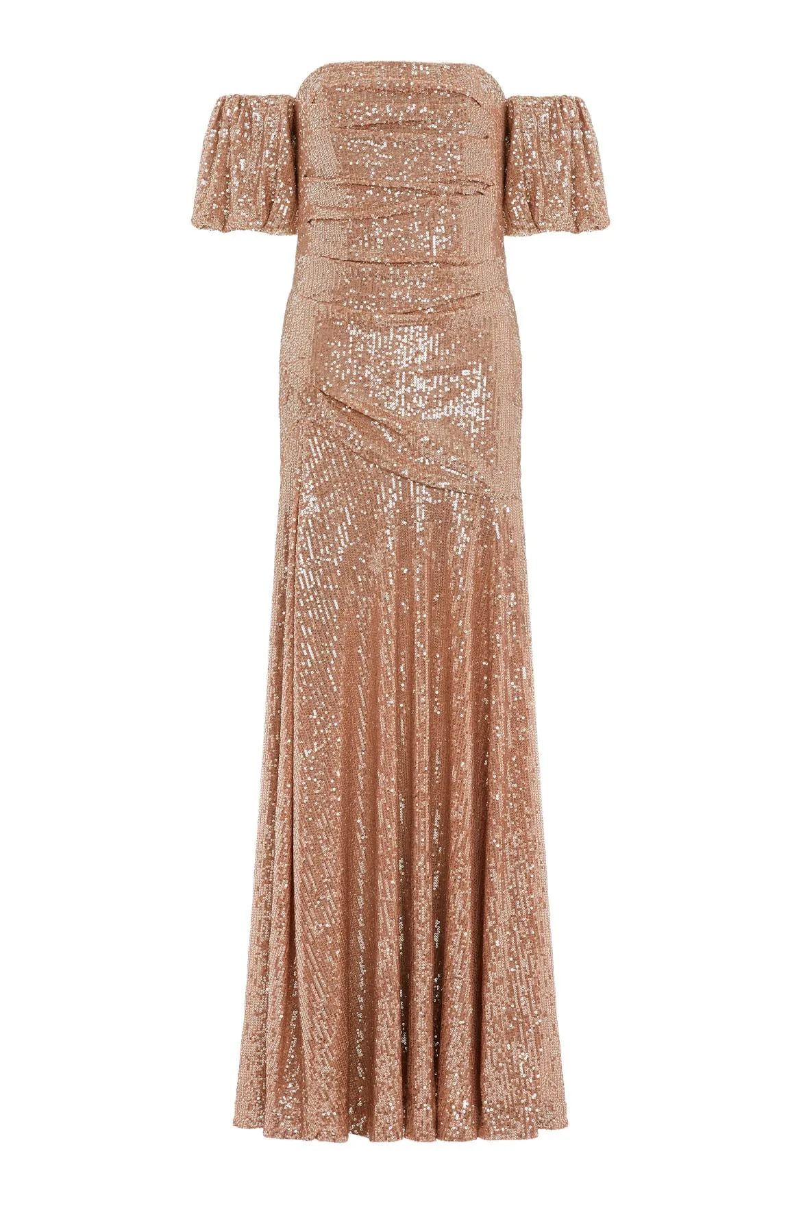 Trendy floral dress Sunbeam Valentina Off-Shoulder Gown