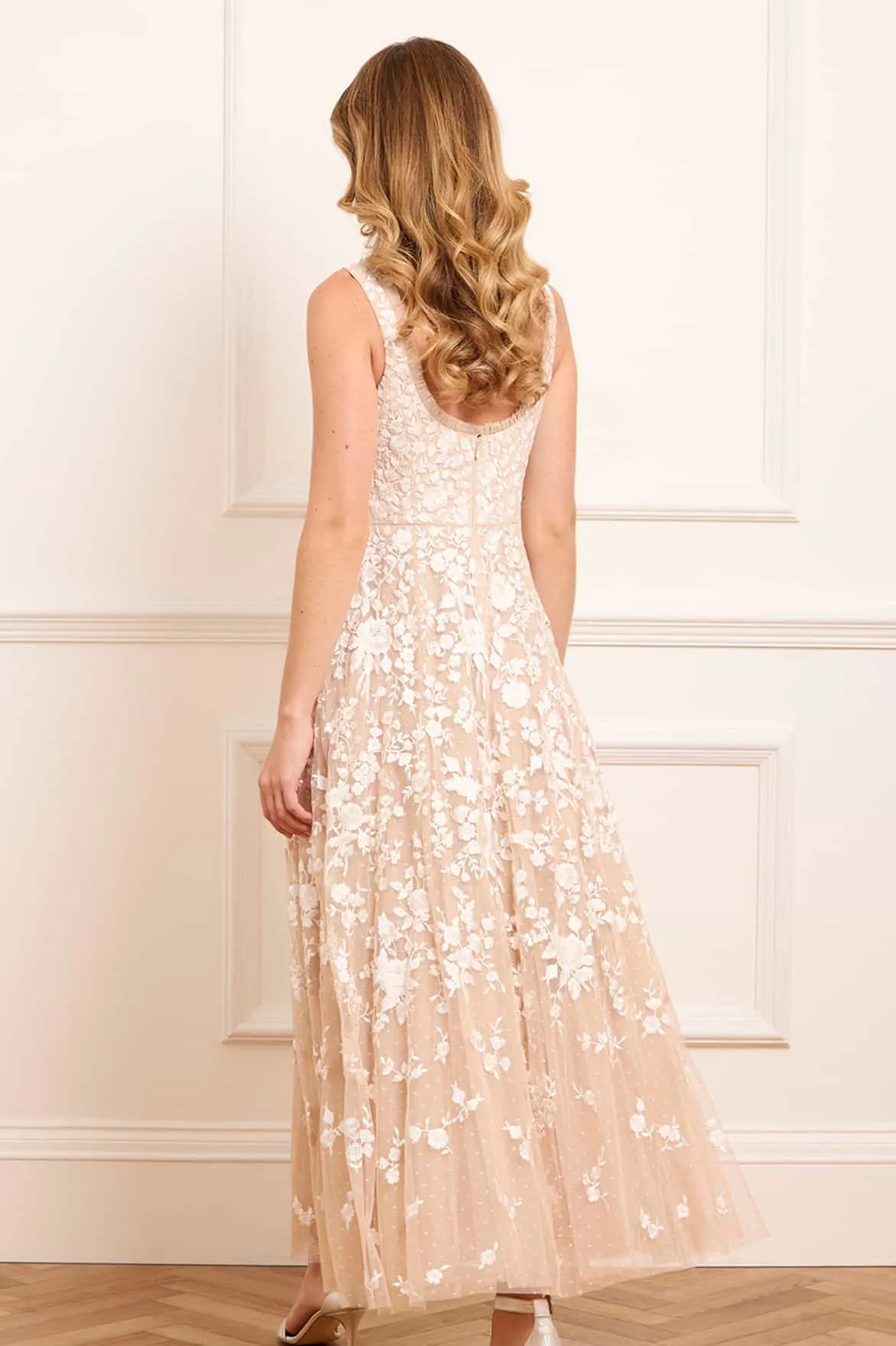 Rosa Scoop Neck Ankle Gown Timeless Comfort Outfit Core