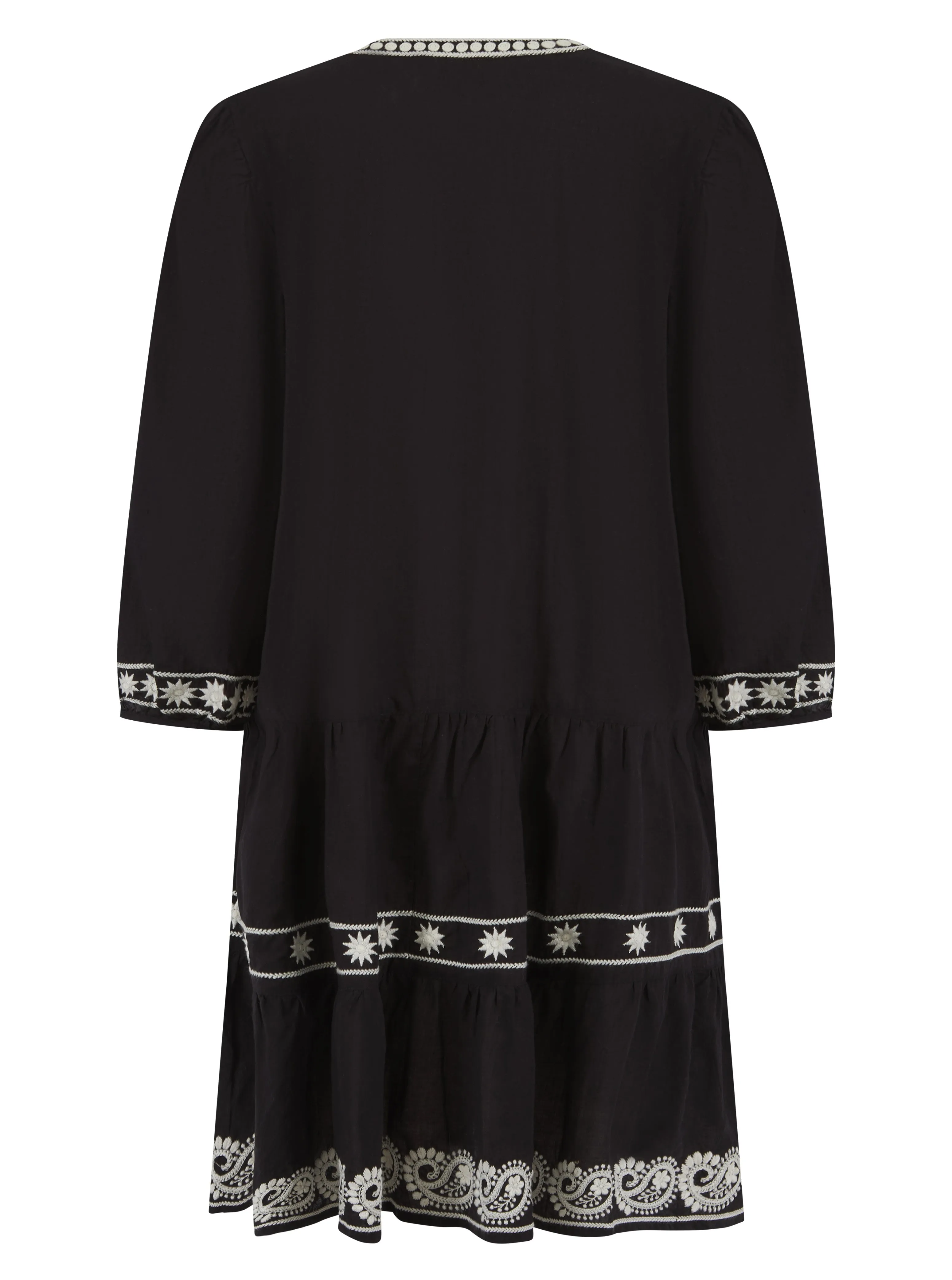 Work Option Bonbon Dress Black/Pearl