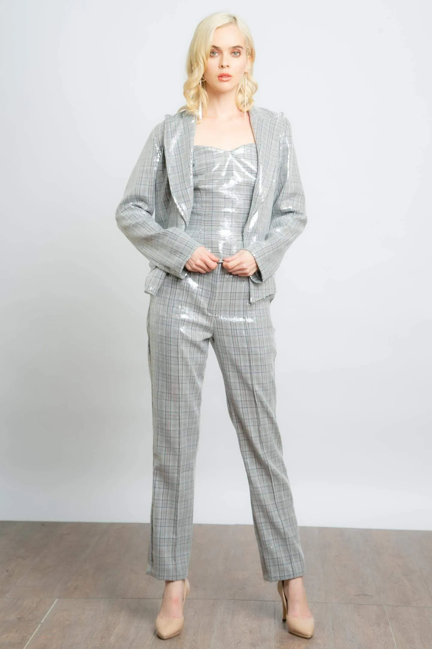 Finn Jacket - Zion Plaid Tailored Silhouette Easy Fit Piece