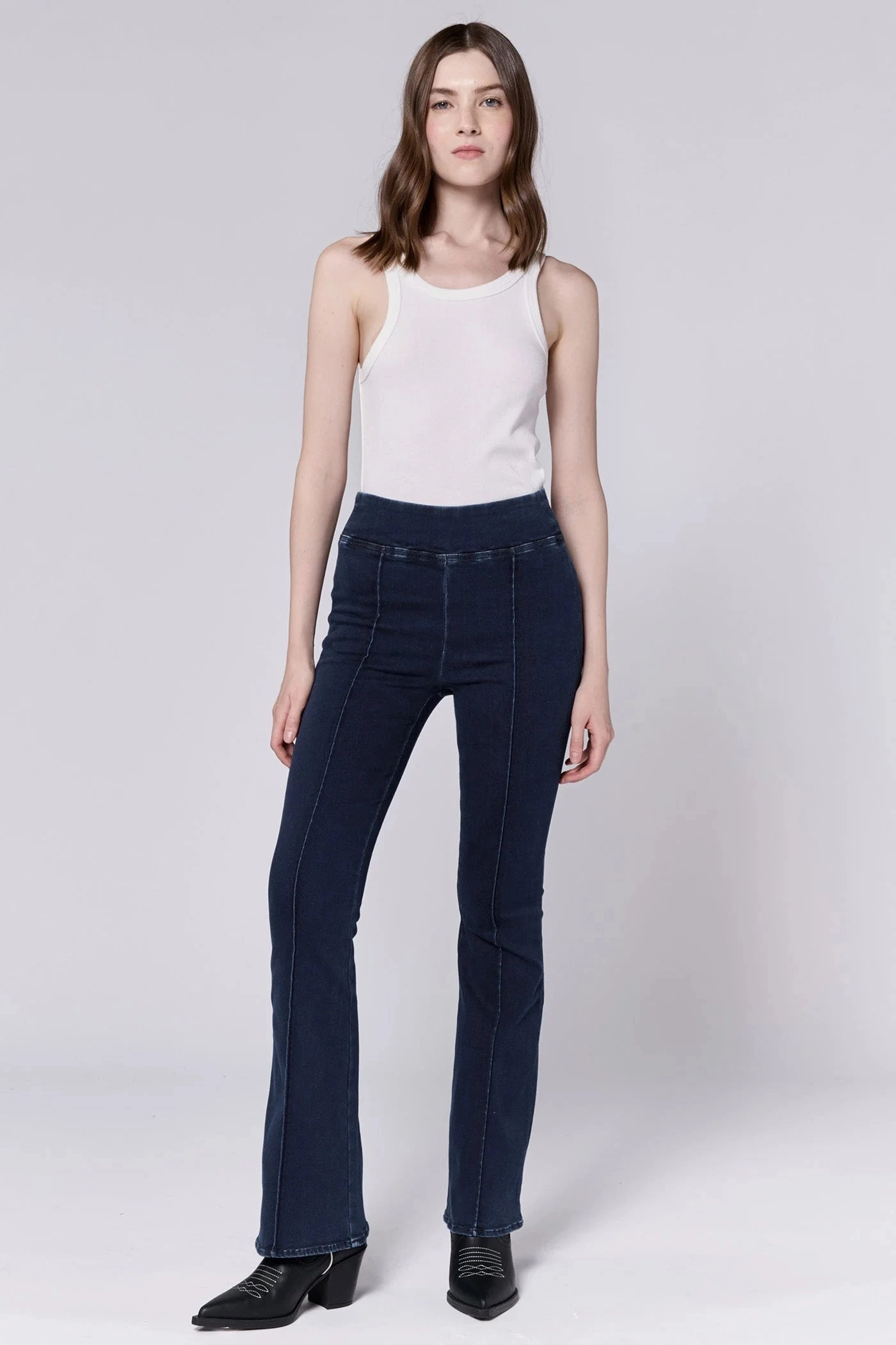 Everyday Jacket Dear John Mindy Flare Jeans in Moon Rise