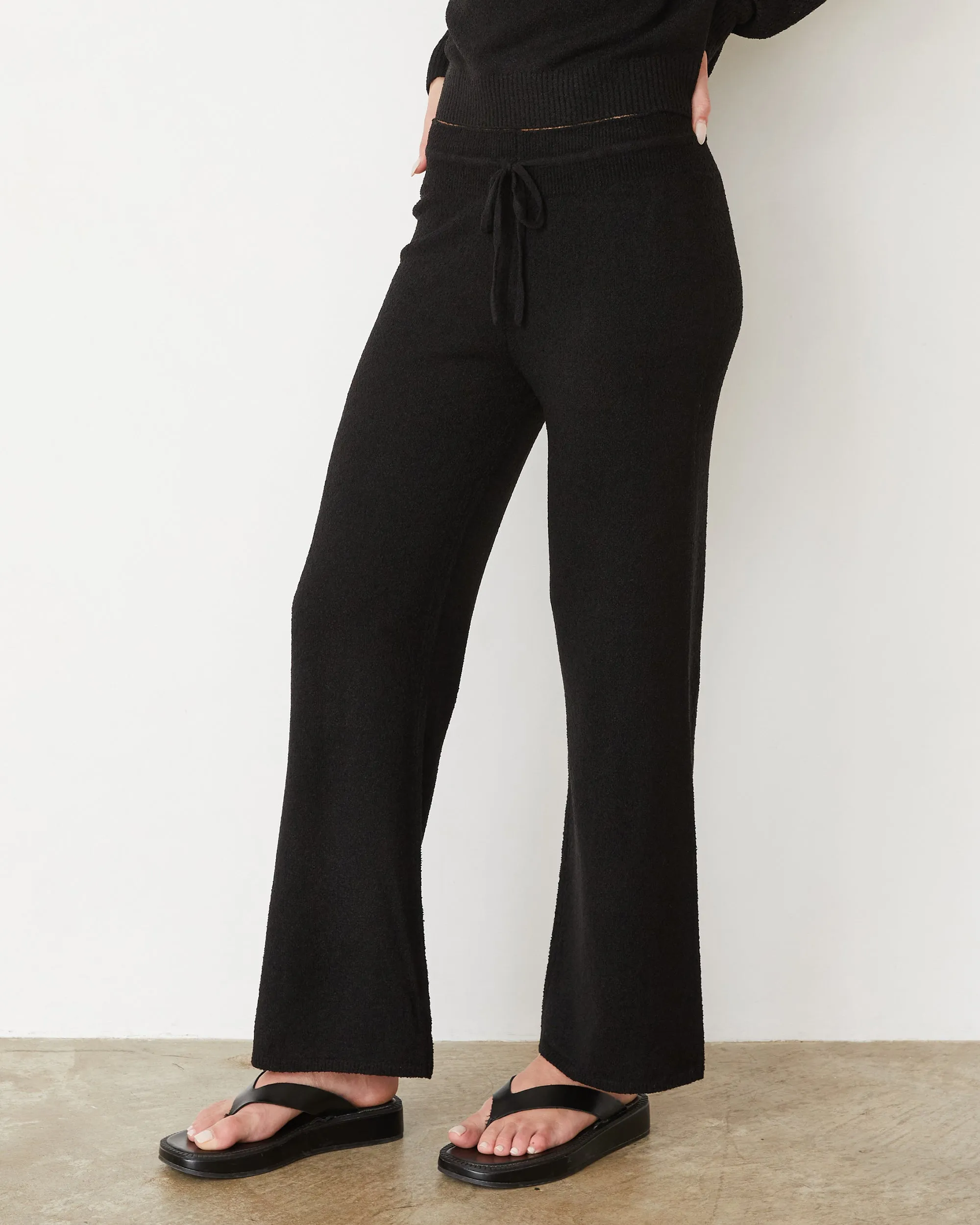 QuickReleaseClosures Boucle Knit Relaxed Pant