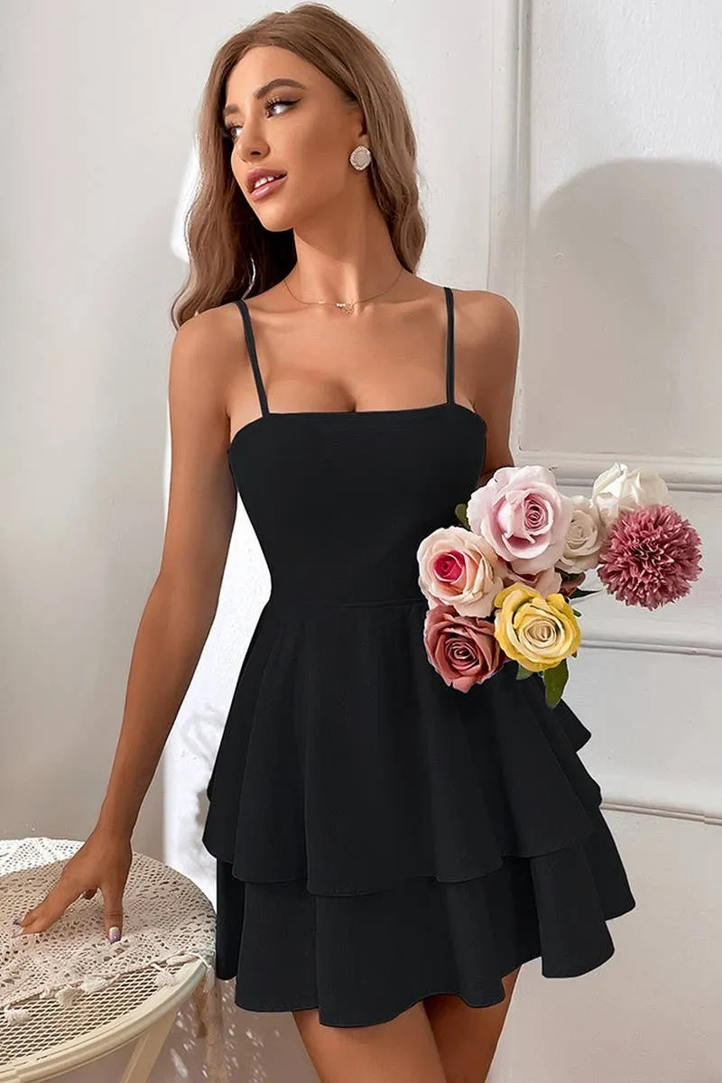 BOWKNOT BIND SEXY BACKLESS CONDOLE BELT DRESS_CWDSD2717 Tassel-Detail