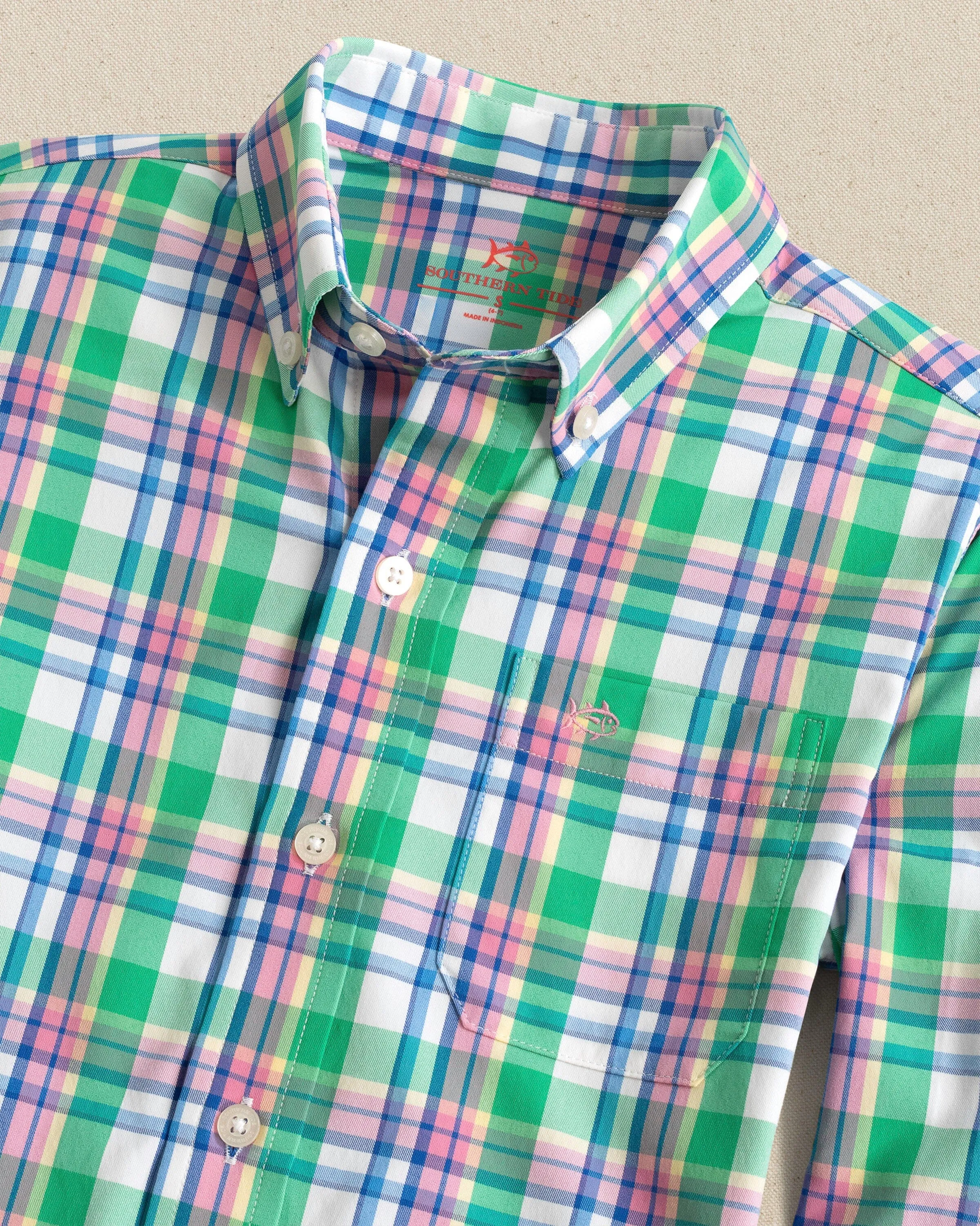 Boys Intercosatal Gaspee Sport Shirt