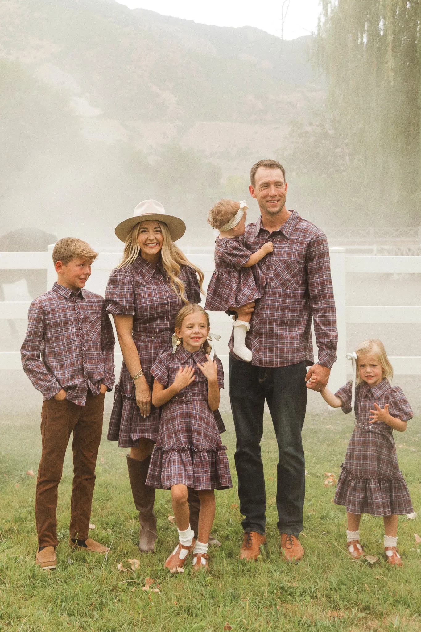 Boys John Shirt in Virginia Plaid - FINAL SALE