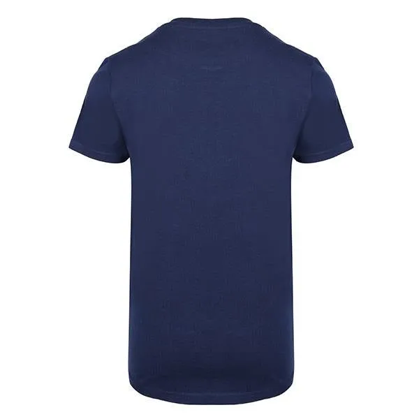 BOYS NAVY BLUE T-SHIRT WITH POWER BOAT
