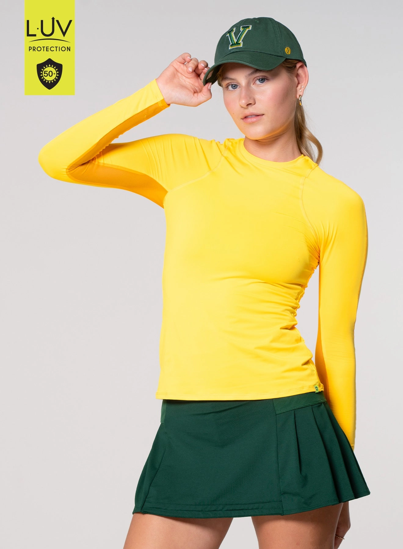 Breeze Long Sleeve Crew Tubular Body Construction