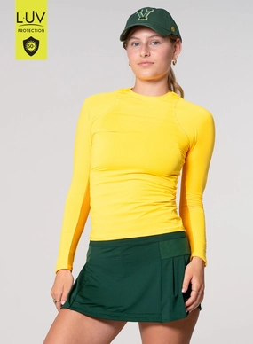 Breeze Long Sleeve Crew Tear Resistant Weave Comfortable Collar