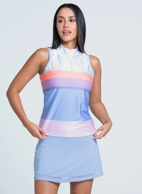 Breezy Love Zip Tank FeatherlightConstruction Airflow Optimized Weave