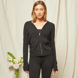 Bridal Supersoft Zip Up Hoody Polished Edge