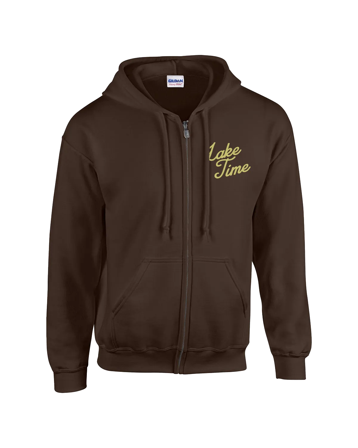 Brown Zip Hoodie