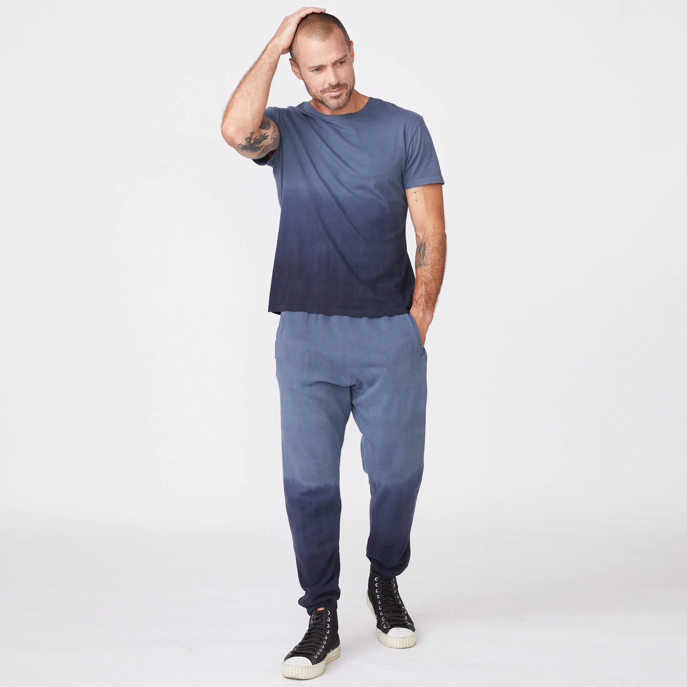 Ombre Lounge Sweats Minimalist Styling MoistureWickingMaterial