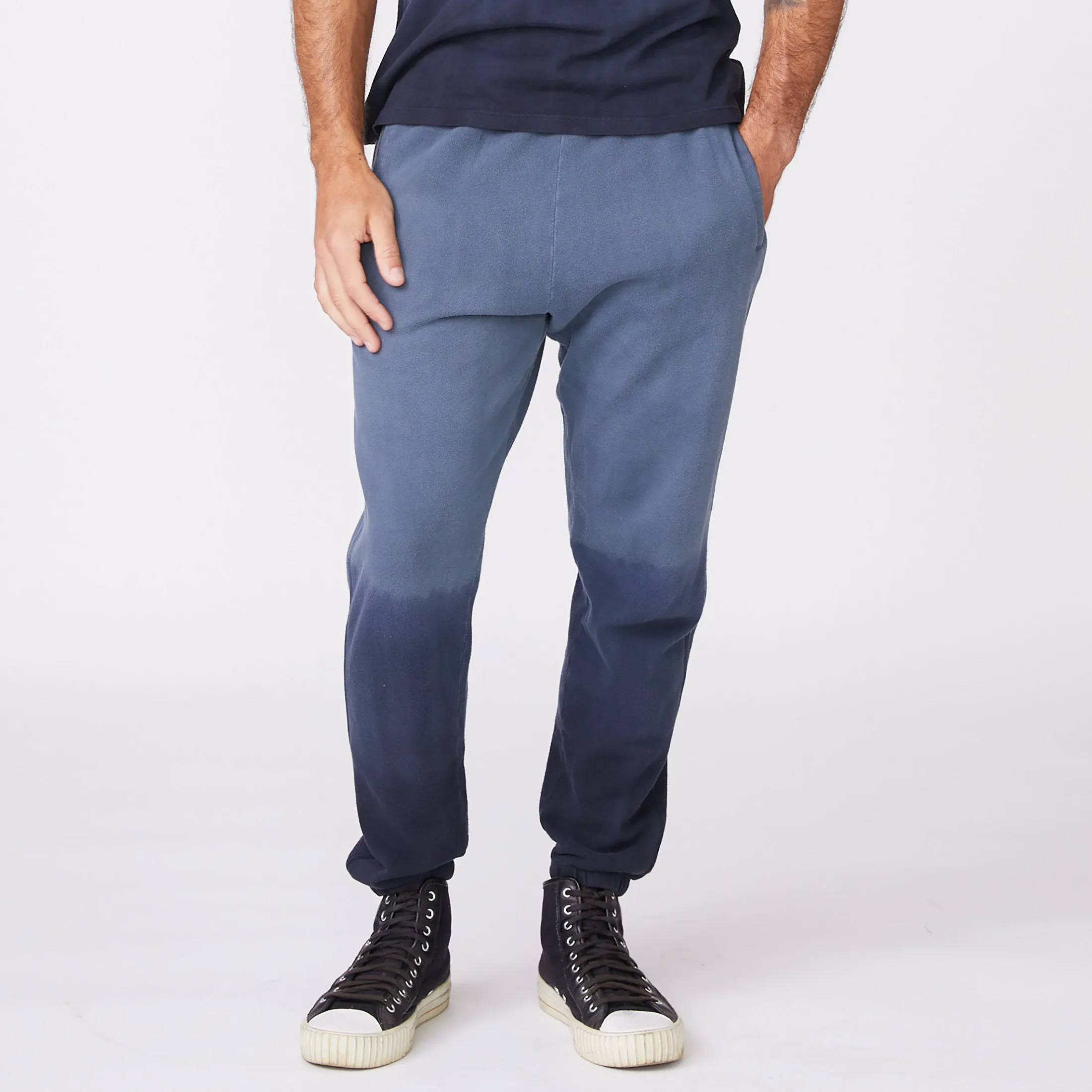 Ombre Lounge Sweats FoamReinforcedCollar Professional Look