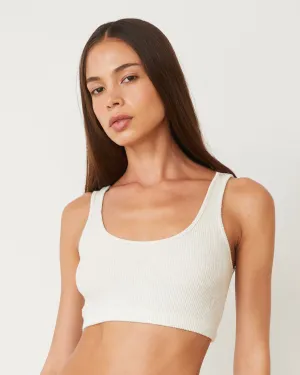 High Density Weave Brushed Rib Bralette