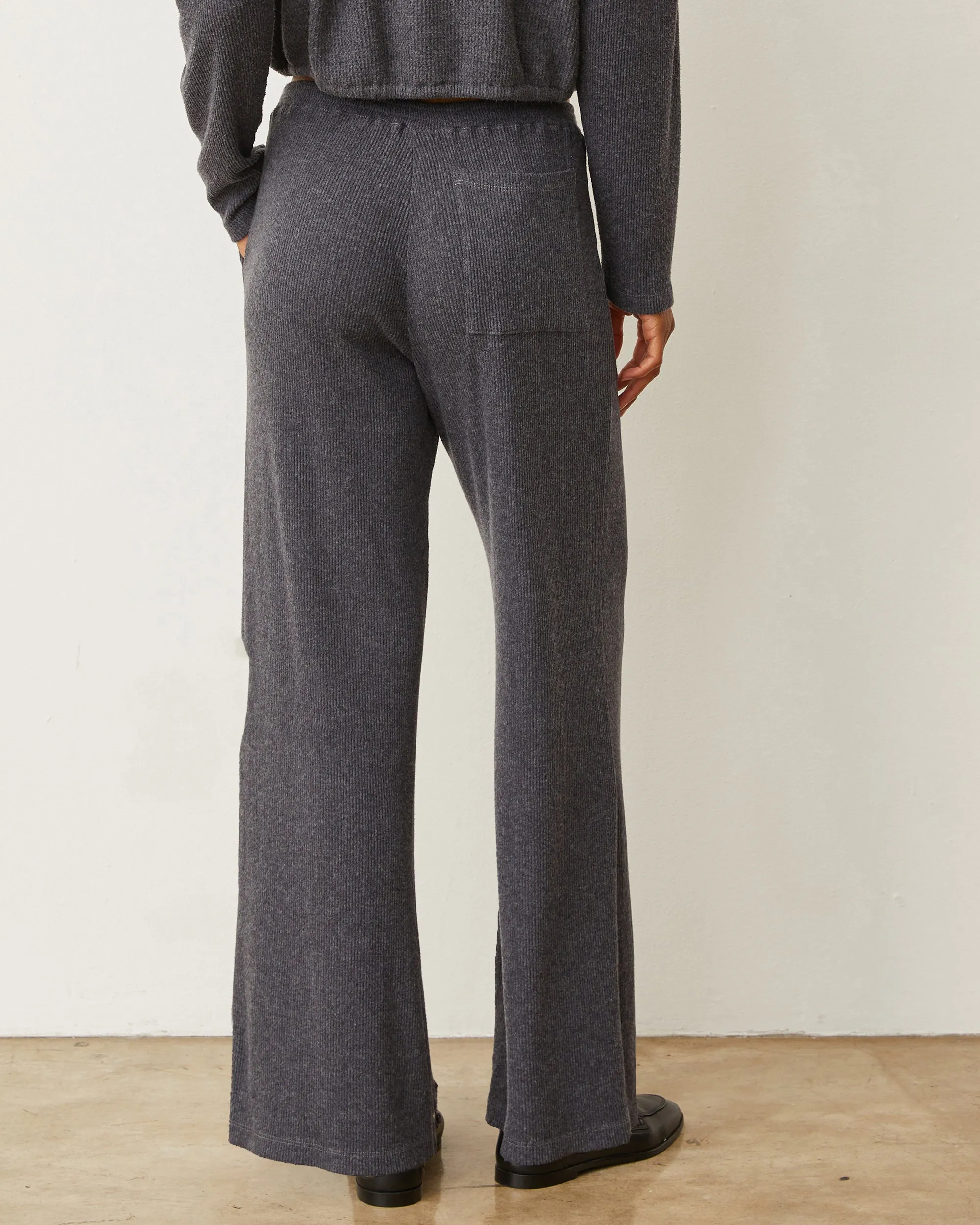 All Season Fit Flexible Movement Brushed Rib Pant
