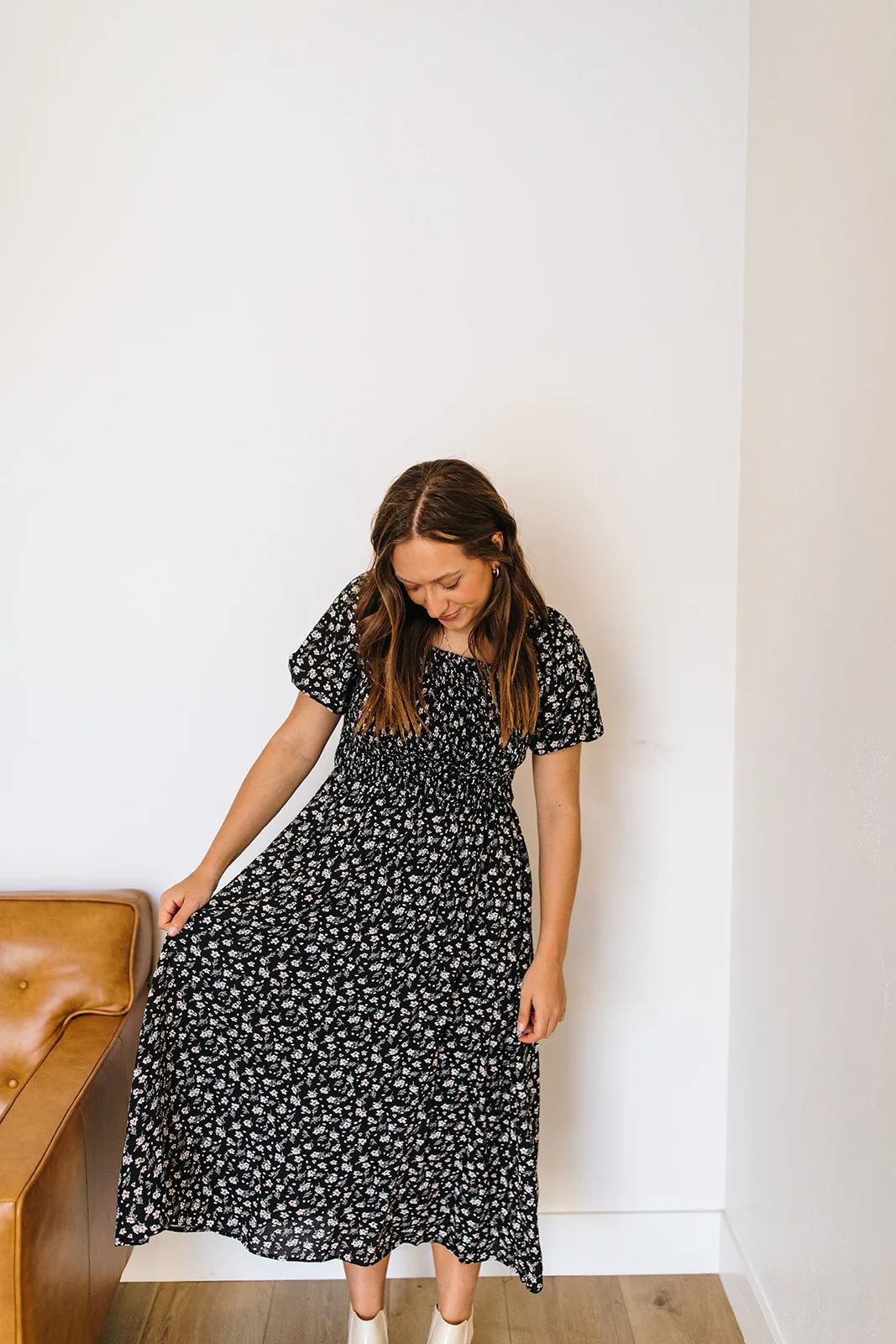 Nina Dress Simple Elegance Striped-Pattern