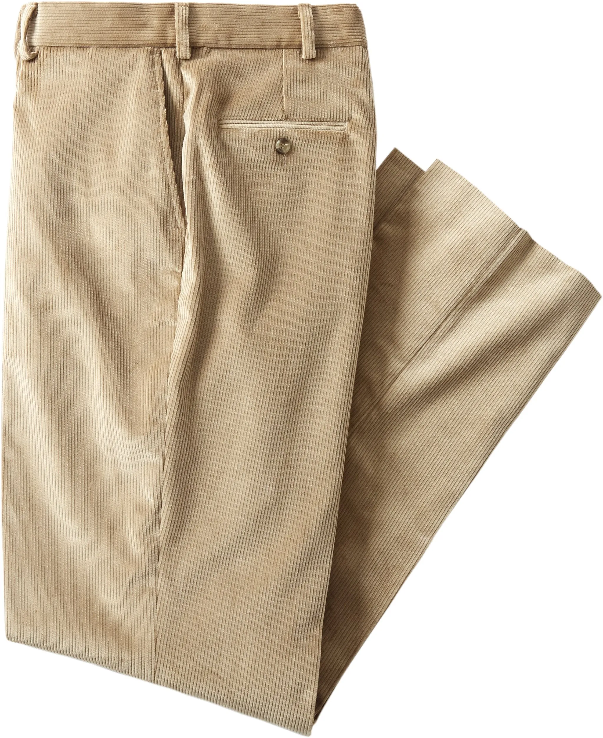 Men's English Stretch Cord Pant Khaki Commuter Fit