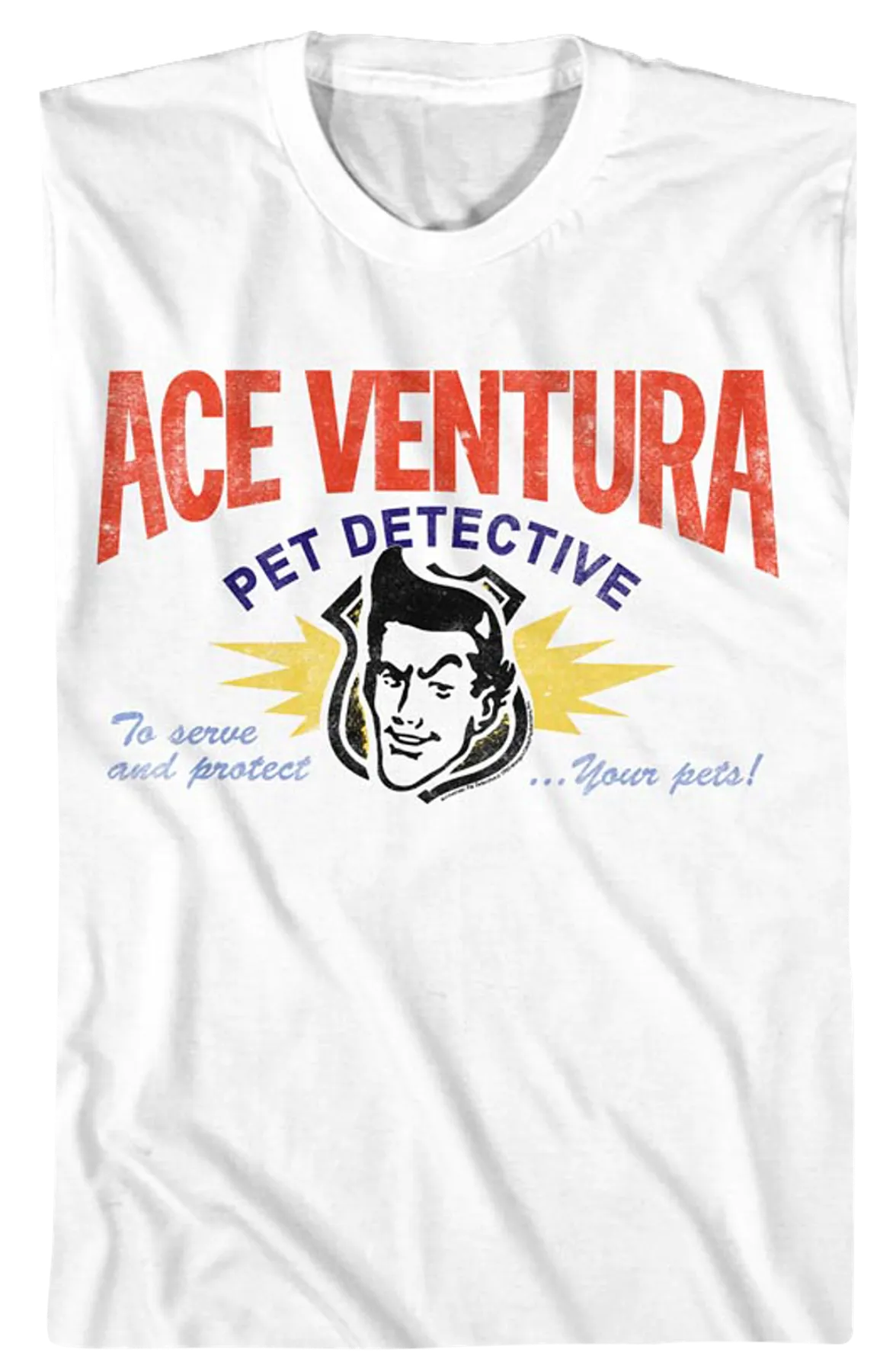Business Card Ace Ventura T-Shirt