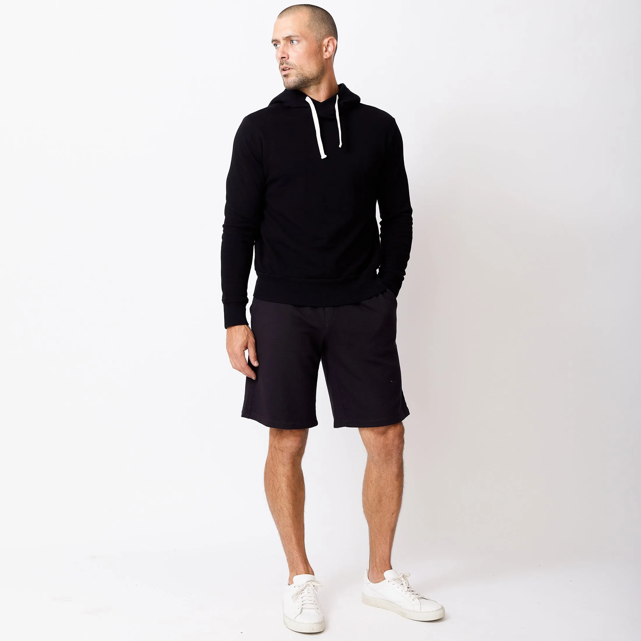FrictionResistantEdges slim fit Pullover Hoody