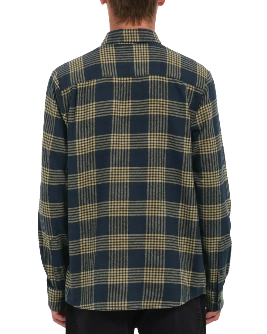 Caden Plaid Shirt in Black
