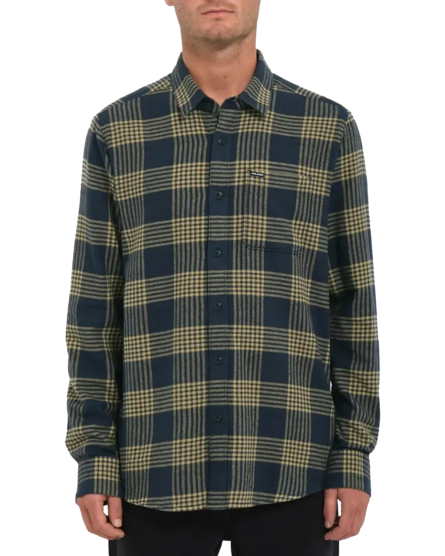 Caden Plaid Shirt in Black