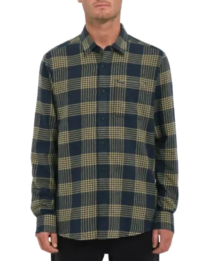 Caden Plaid Shirt in Black