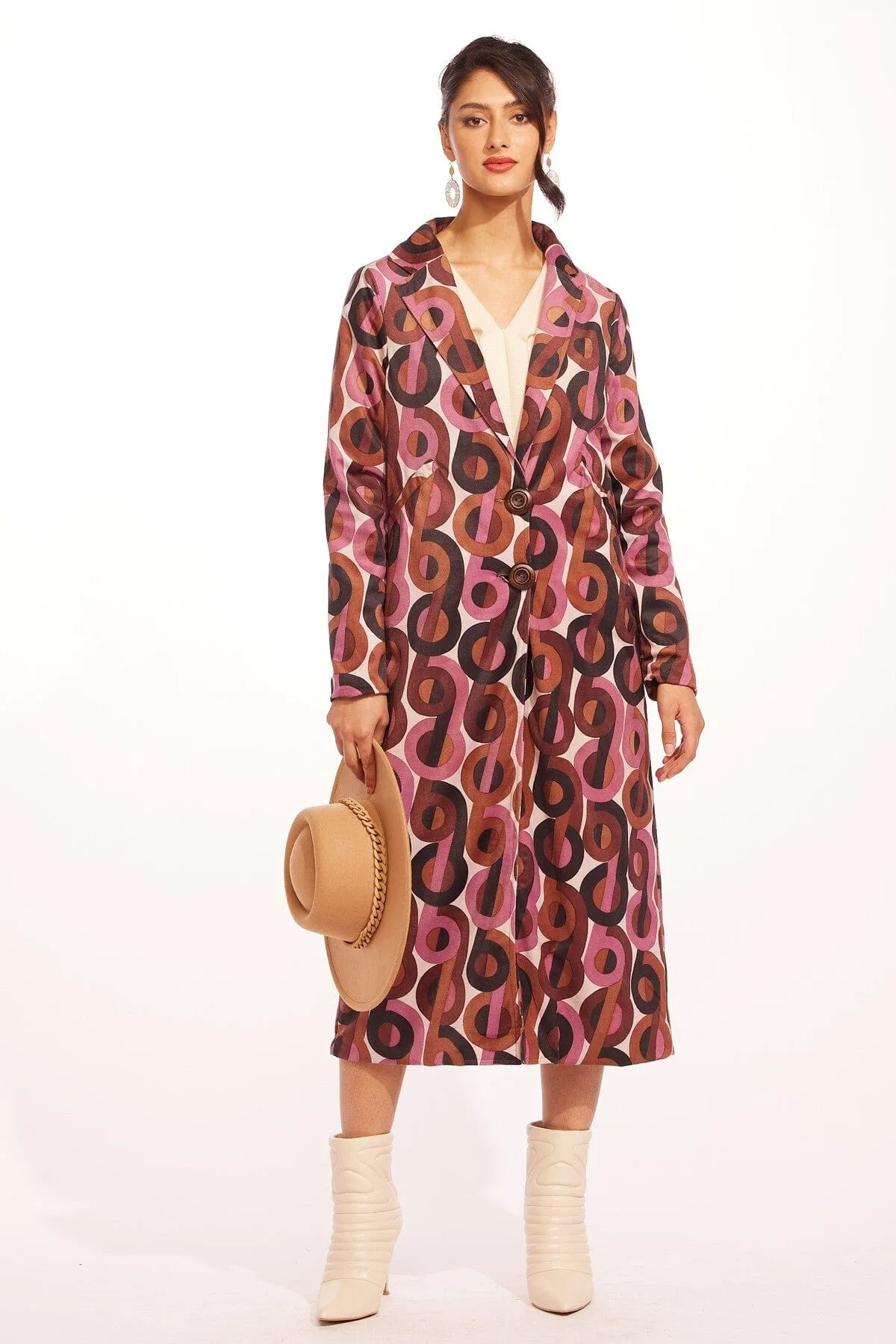 Strong Stitches Camila Coat - Stay Groovy