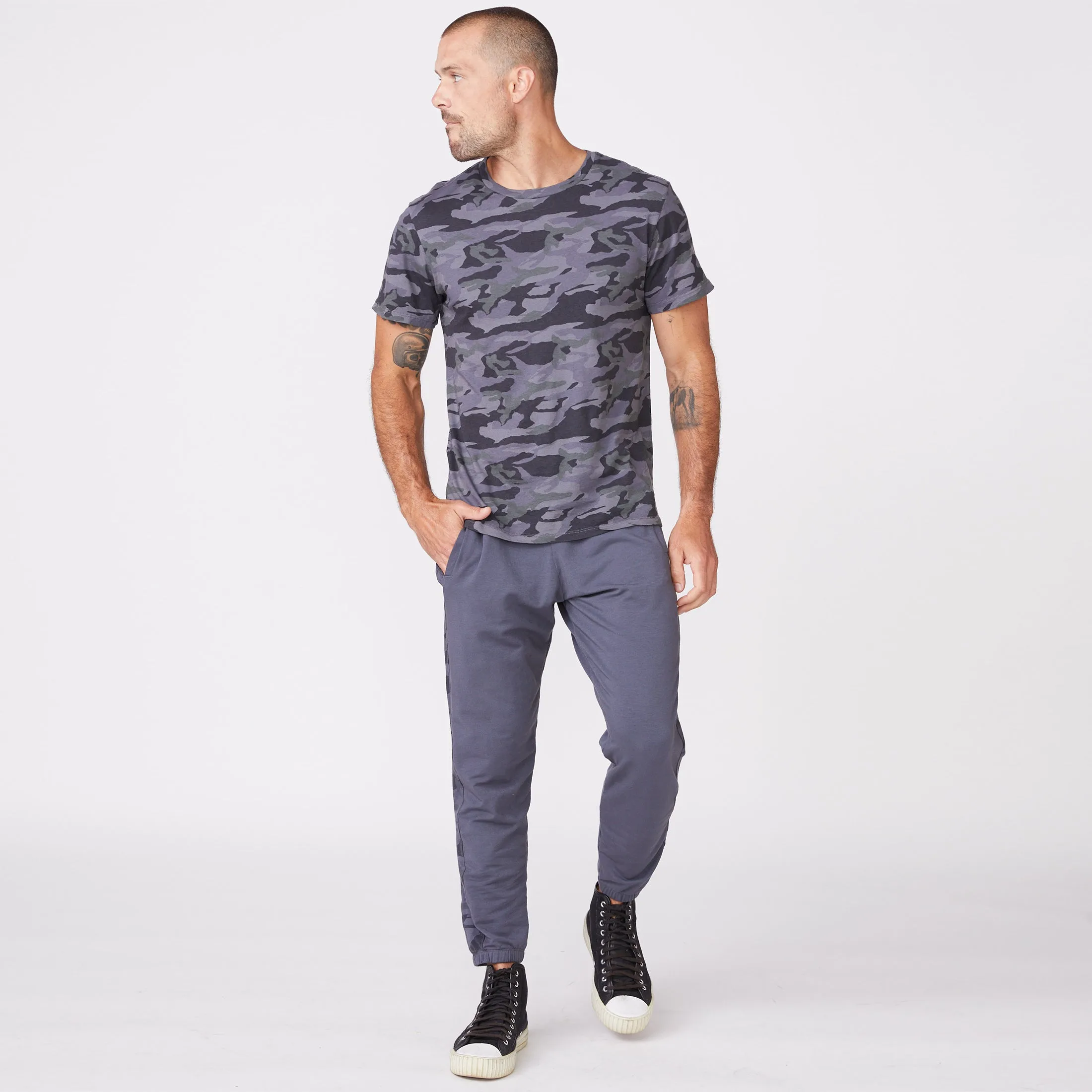 SnagProof Camo Stripe Lounge Sweats