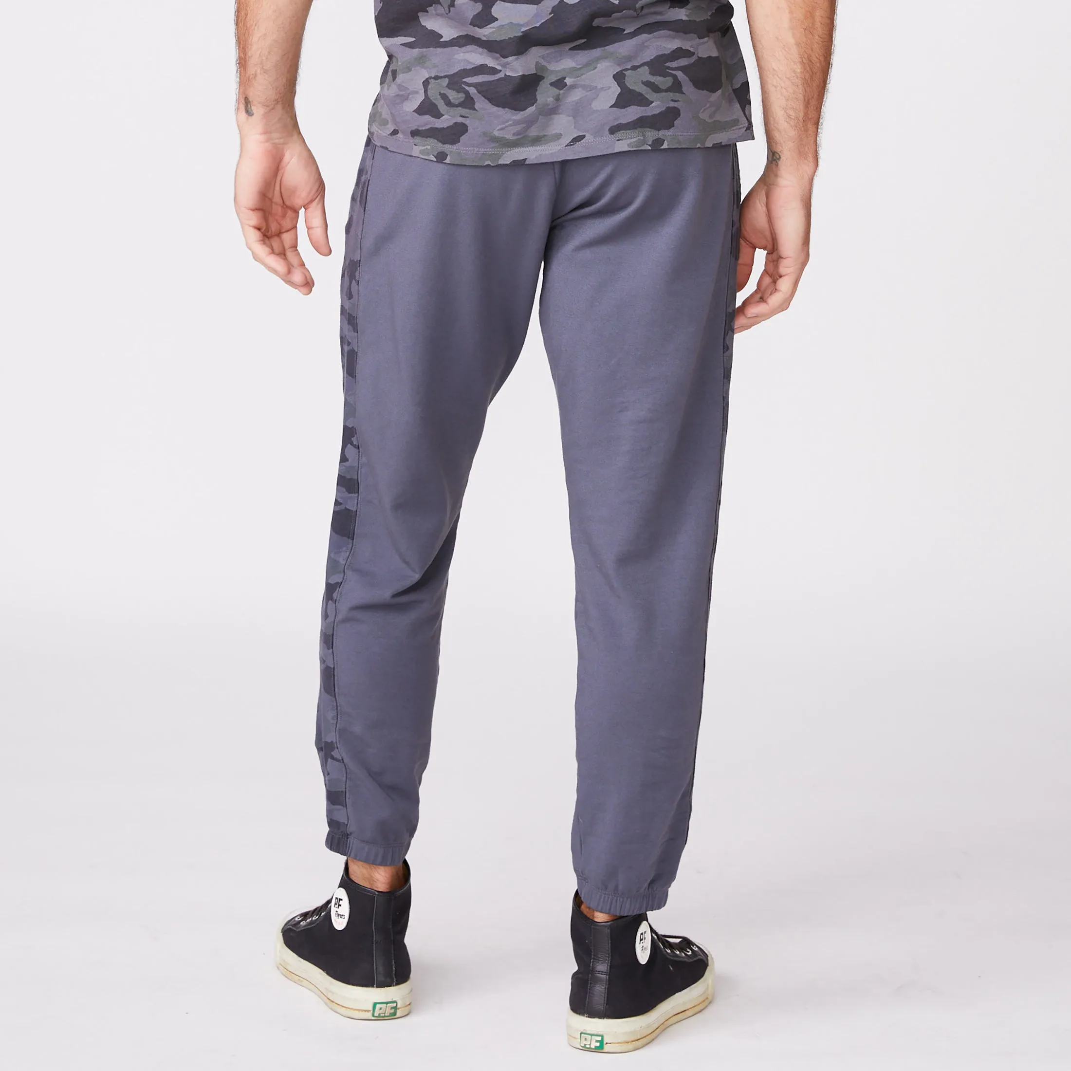 Machine Washable Fabric Camo Stripe Lounge Sweats