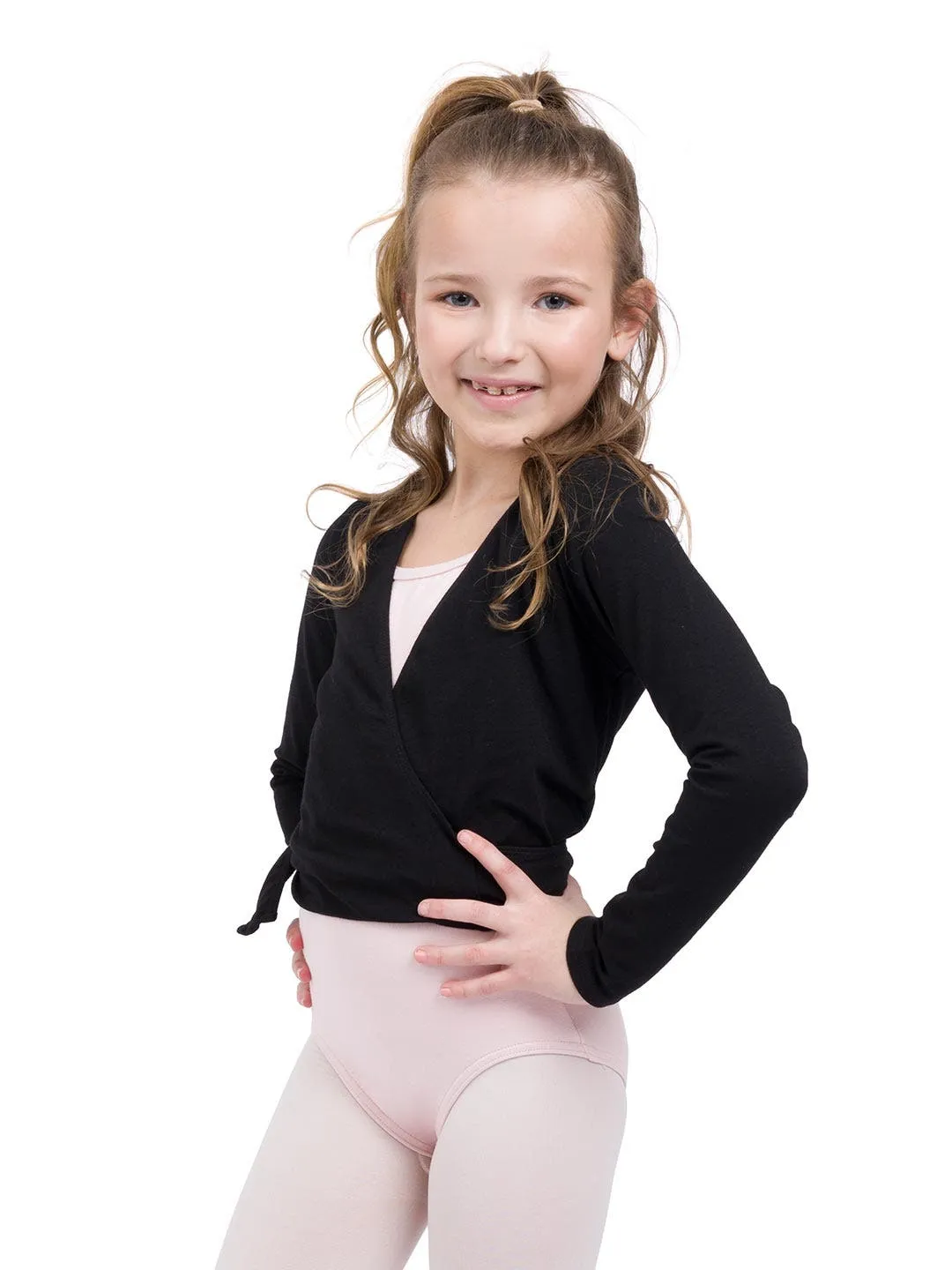 Capezio Basic Cotton Wrap Sweater CC850