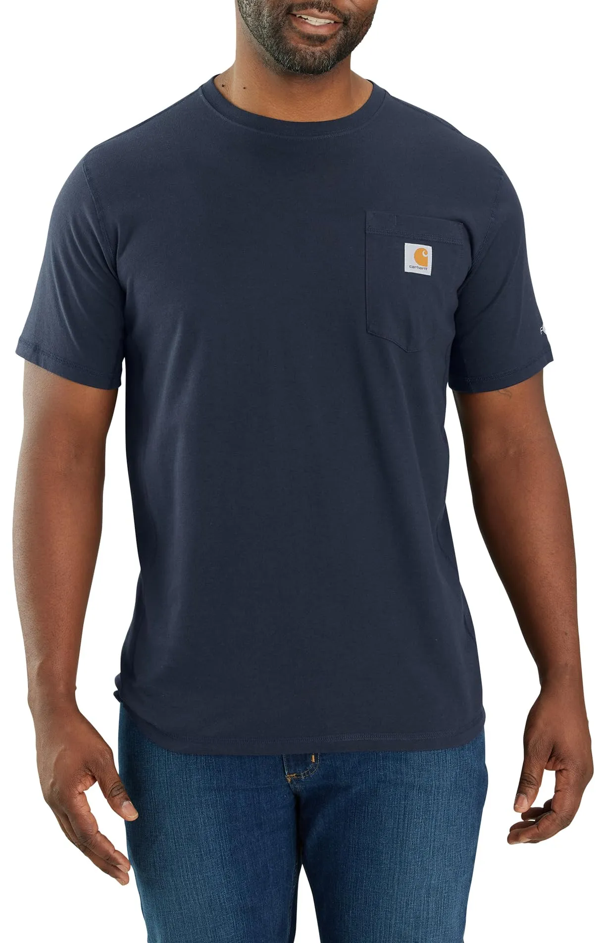 Carhartt 106652 Men's Force Relaxed Fit Midweight Short-Sleeve Pocket T-Shirt