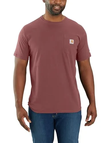 Carhartt 106652 Men's Force Relaxed Fit Midweight Short-Sleeve Pocket T-Shirt
