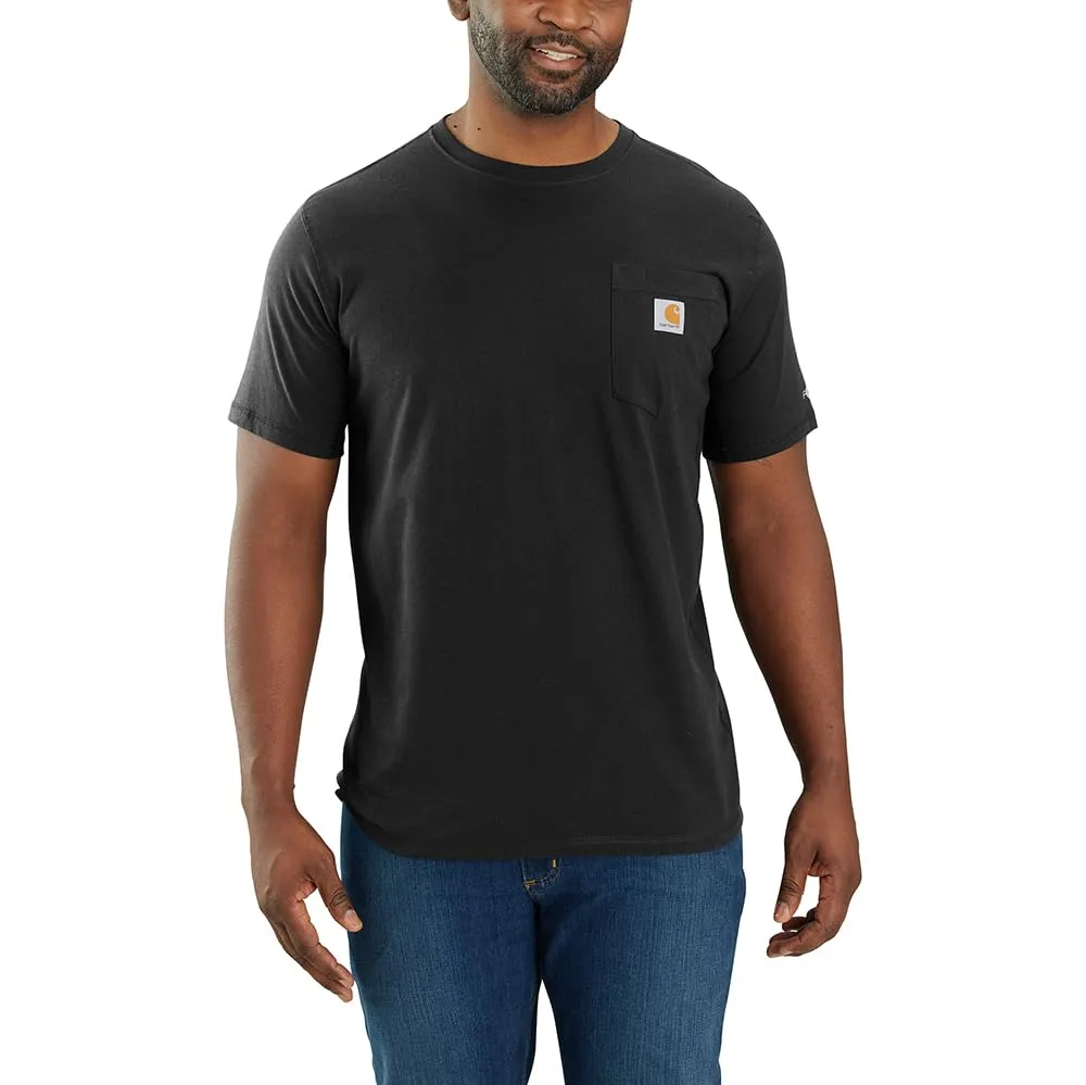 Carhartt 106652 Men's Force Relaxed Fit Midweight Short-Sleeve Pocket T-Shirt