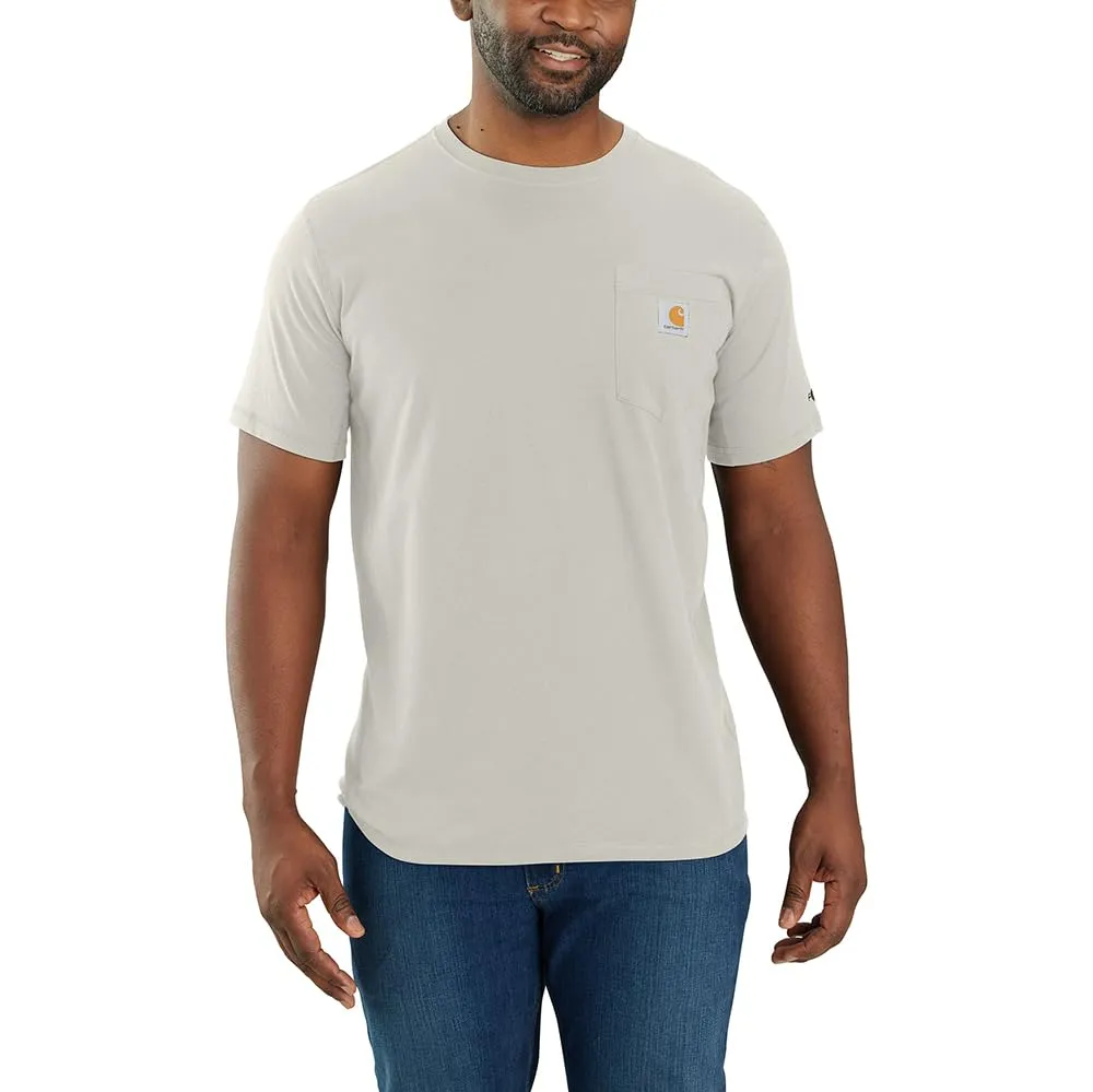 Carhartt 106652 Men's Force Relaxed Fit Midweight Short-Sleeve Pocket T-Shirt