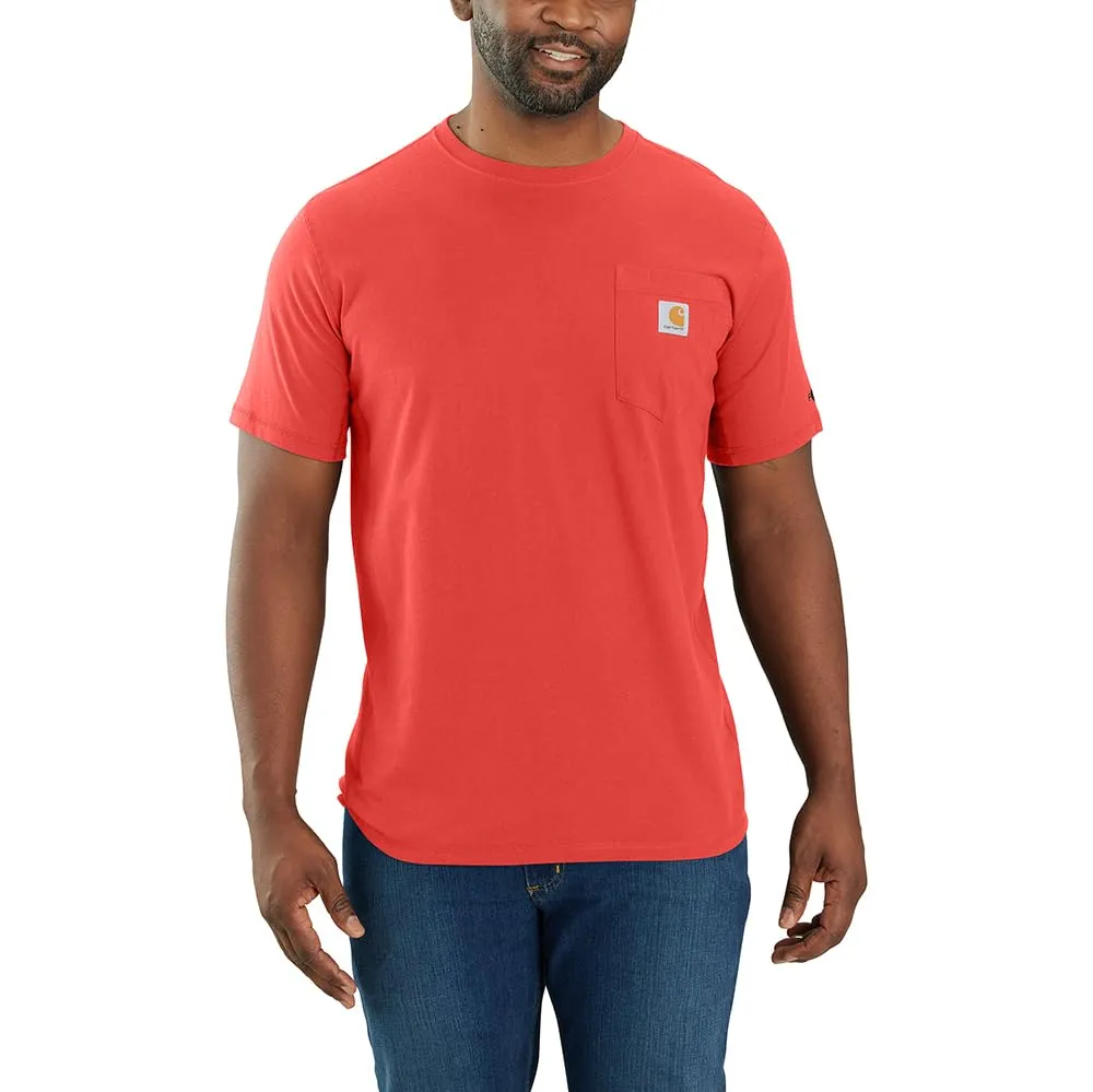 Carhartt 106652 Men's Force Relaxed Fit Midweight Short-Sleeve Pocket T-Shirt