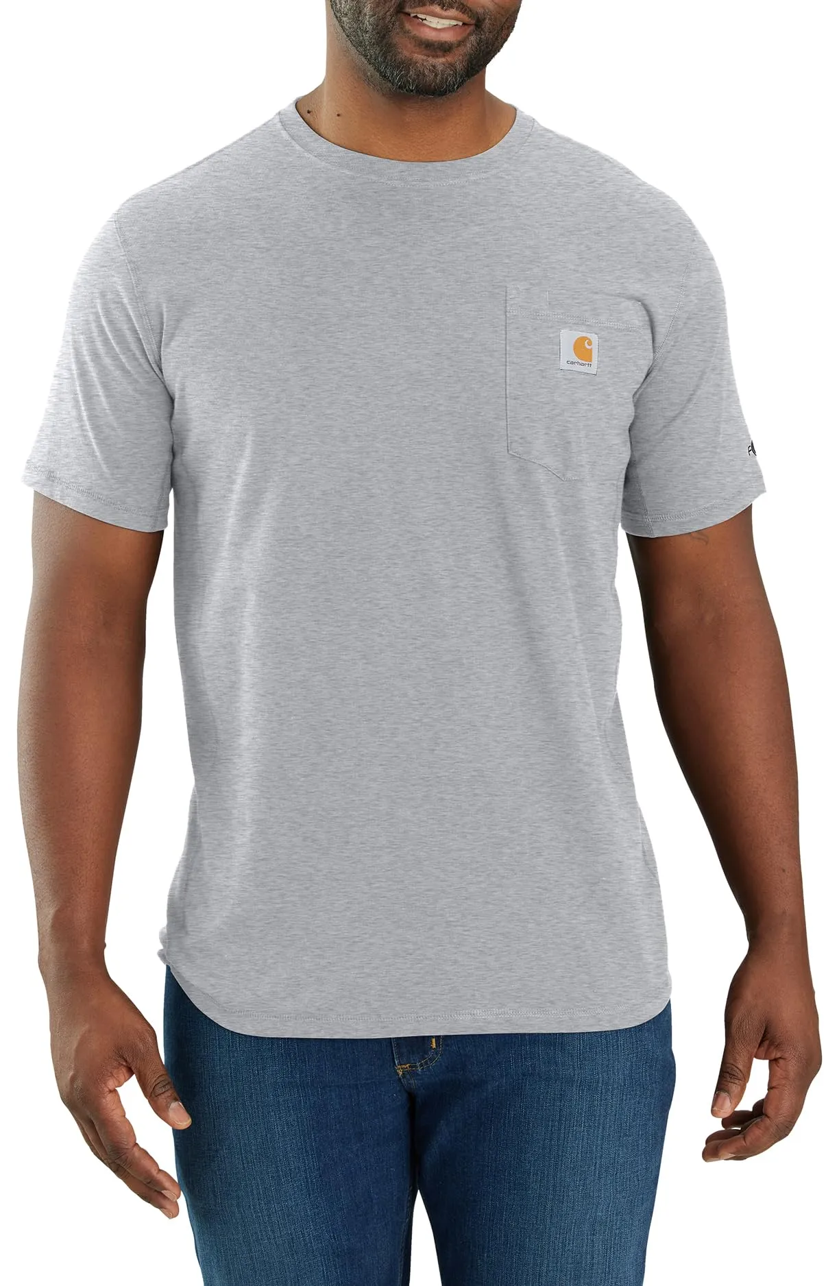 Carhartt 106652 Men's Force Relaxed Fit Midweight Short-Sleeve Pocket T-Shirt
