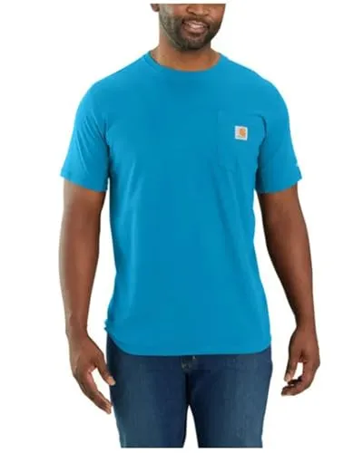 Carhartt 106652 Men's Force Relaxed Fit Midweight Short-Sleeve Pocket T-Shirt